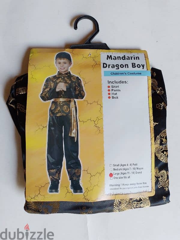 Dragon boy costume 0