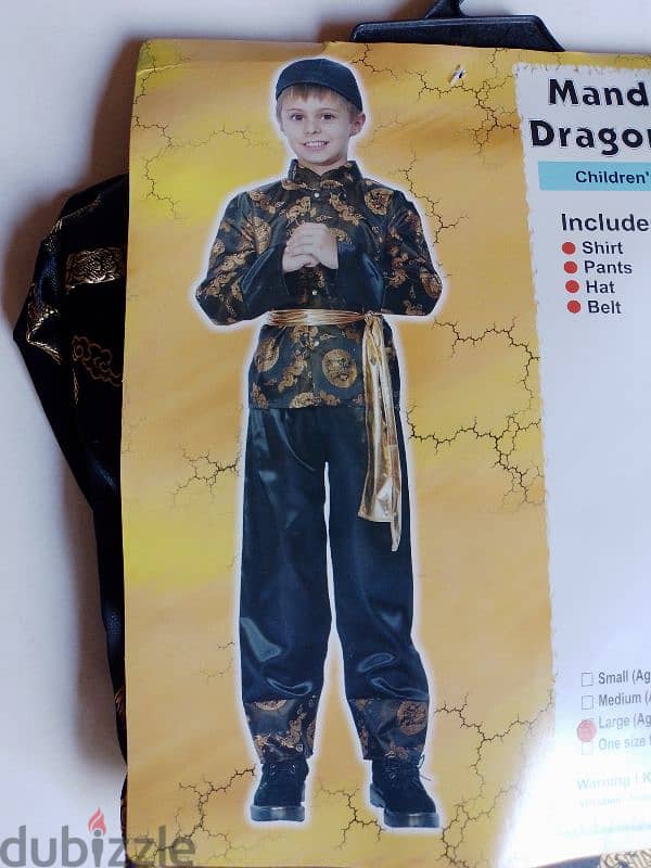 Dragon boy costume 1