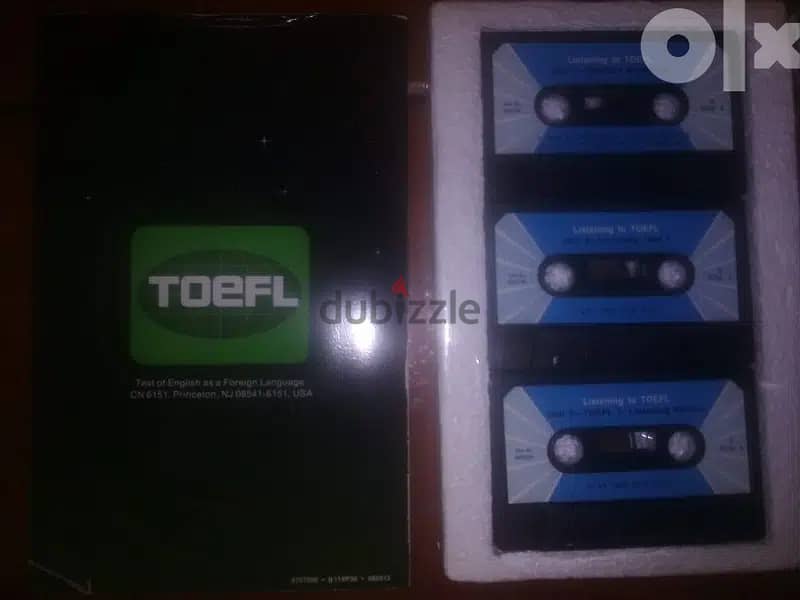 preparing for the toefl test workbook & 3 audio cassettes box set 1