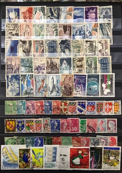 France used stamps