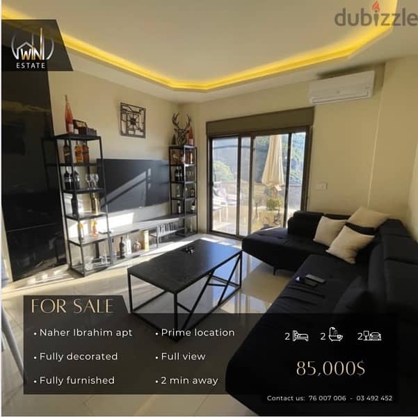 APARTMENT FOR SALE IN NAHER IBRAHIM 0