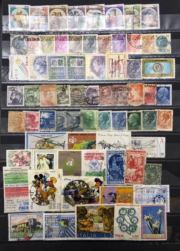 Italy stamps 0