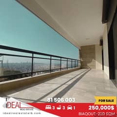 220 sqm Apartment for sale in Biaqout REF#EJ701 0