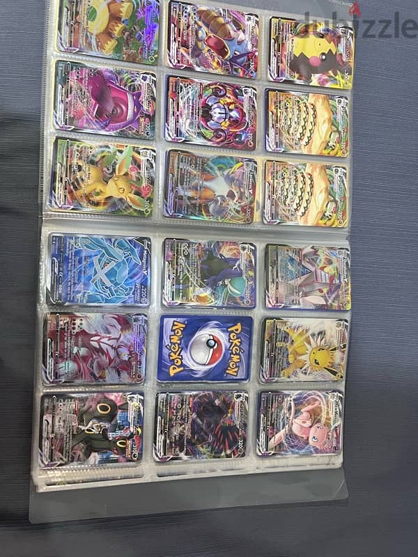 original Pokémon cards and the gold is metal 5