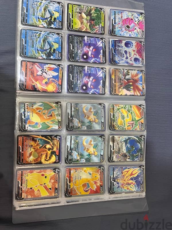 original Pokémon cards and the gold is metal 7