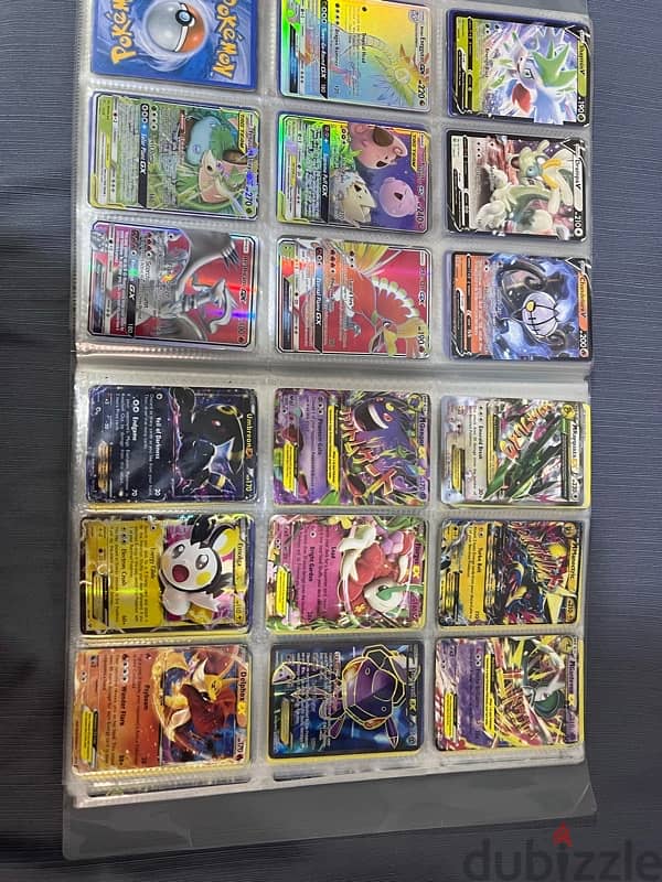 original Pokémon cards and the gold is metal 9