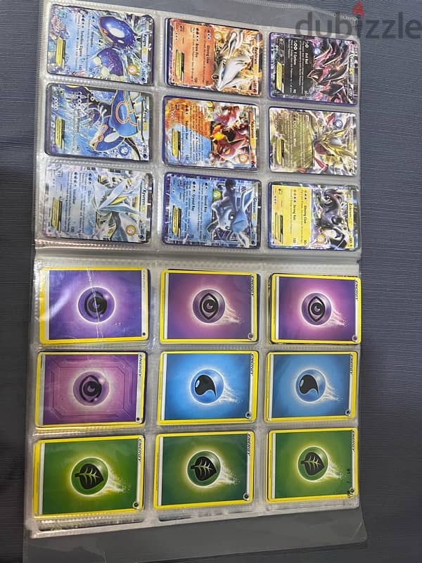 original Pokémon cards and the gold is metal 10