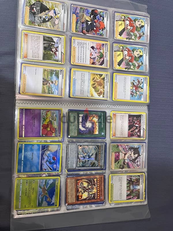 original Pokémon cards and the gold is metal 13