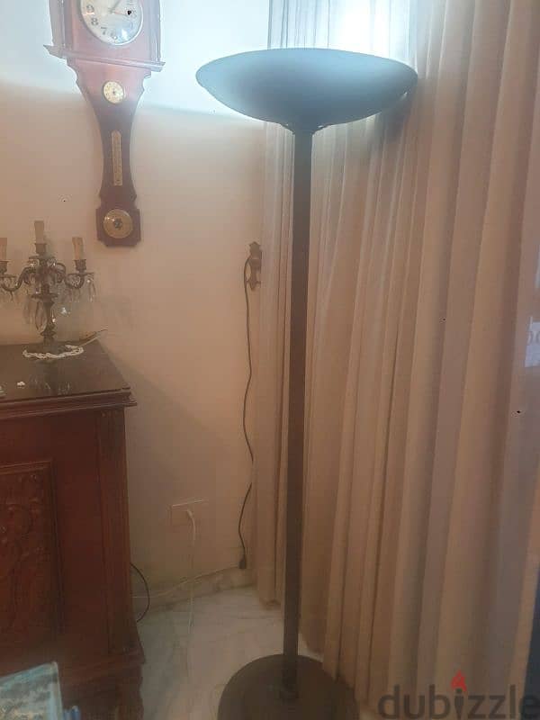 vintage floor lamp, metal for indoor & outdoor 2