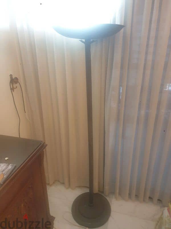 vintage floor lamp, metal for indoor & outdoor 3