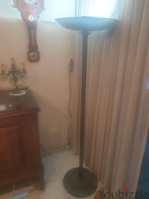 vintage floor lamp, metal for indoor & outdoor 4