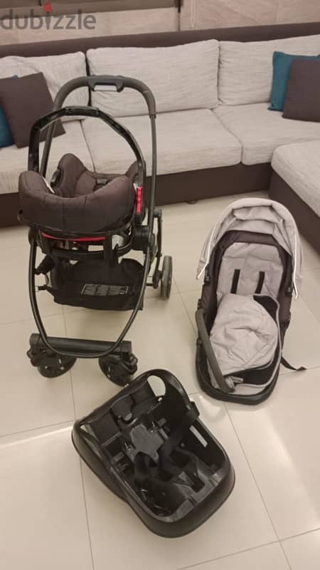 stroller& carseat graco 1