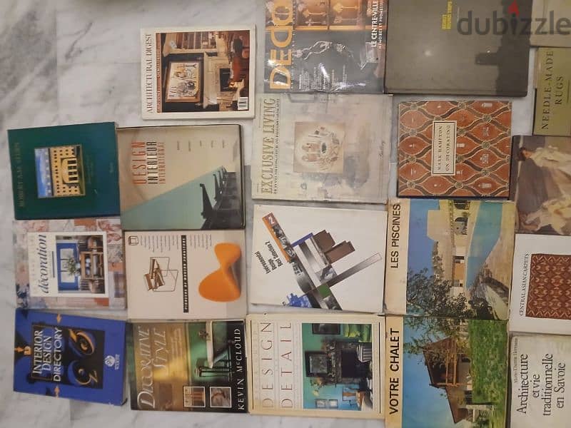 23 books & Magazines for architect & interior & art 1