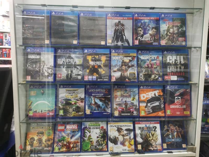 New sealed and used PS4 games. 11