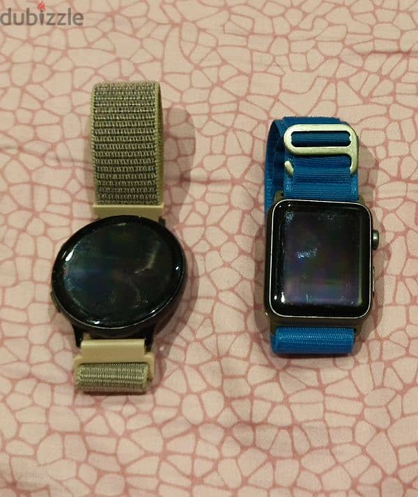 Apple watch and Samsung Galaxy Active 2 0