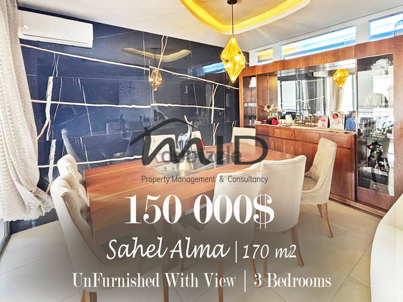 Sahel Alma | Fully Decorated/Renovated 170m² | Good Building Status 1