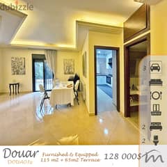 Douar | Signature Furnished/Decorated 115m² + 65m² Terrace | 3 Parking 0