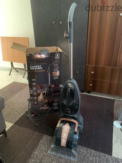 Tower carpet washer