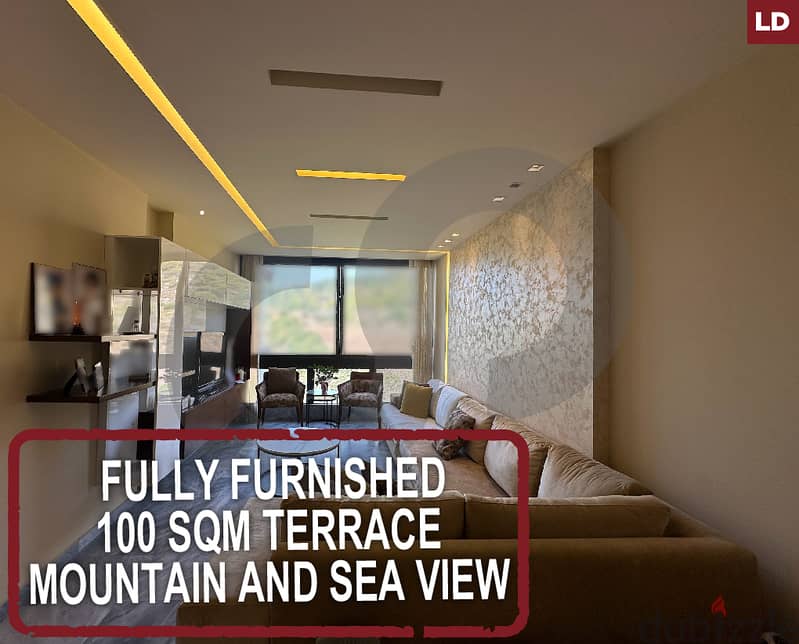 100 sqm terrace-Mountain & sea view-Betchay/بطشاي REF#LD114204 0