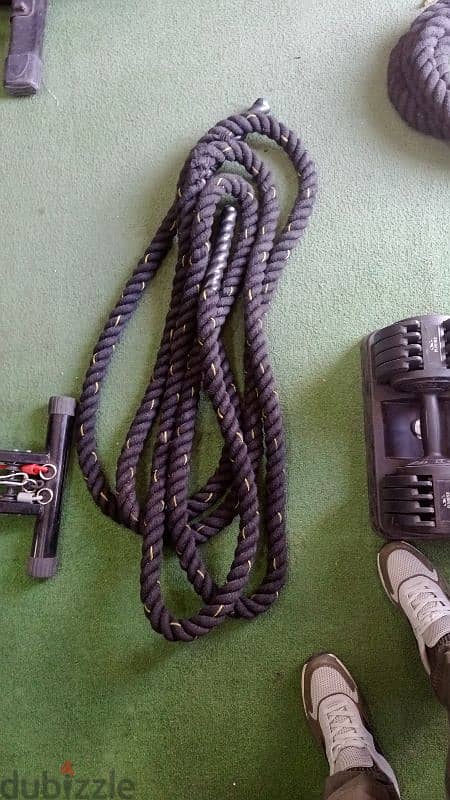 Battle rope 7 meters used 03027072 GEO SPORT معدات رياضية جديد ومستعمل 1