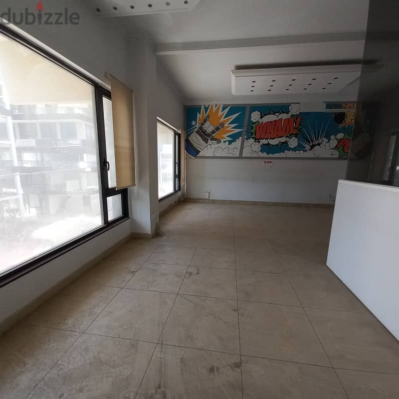 Office with 2 parking for rent in Zalka مكتب في الزلقا مع موقفين 4