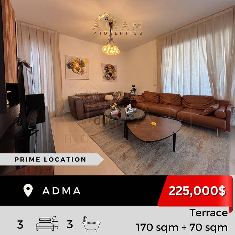 Adma | 170 sqm + 70 sqm Terrace | Prime Location 1