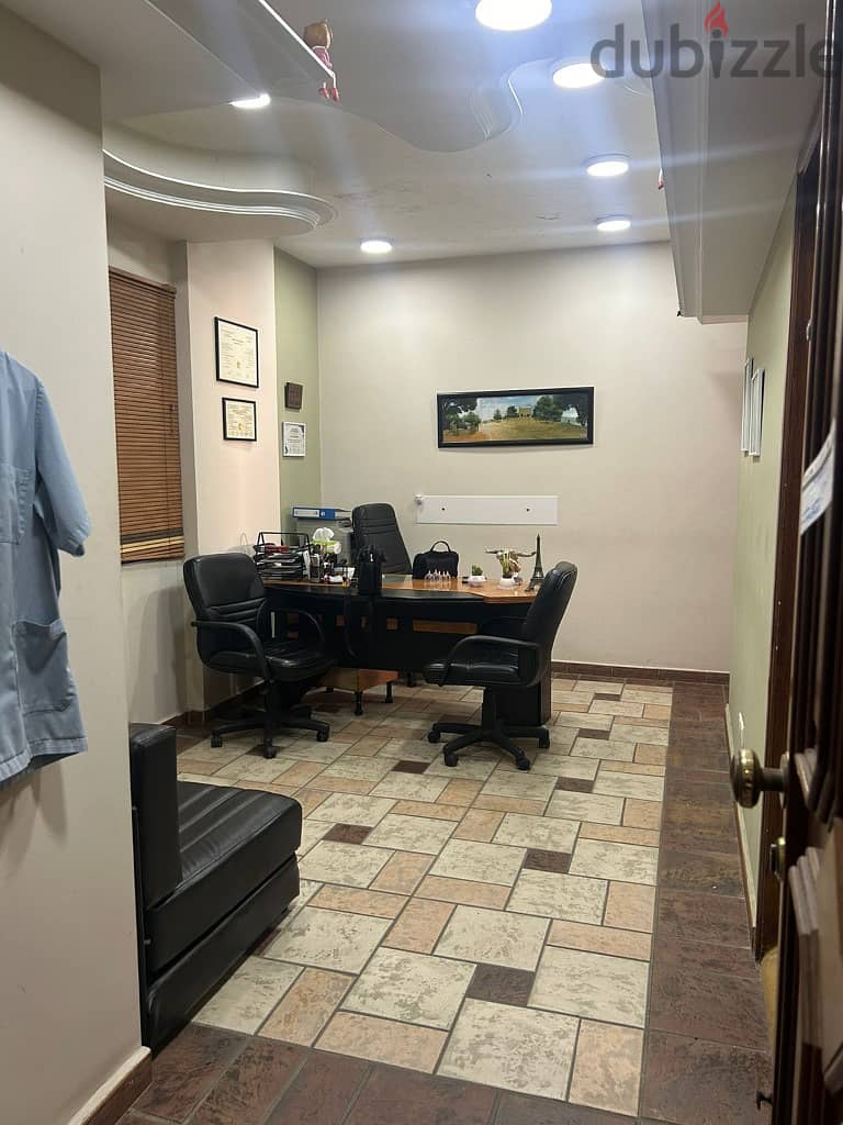 70 Sqm | Fully equipped Clinic for rent in Jal el Dib 3