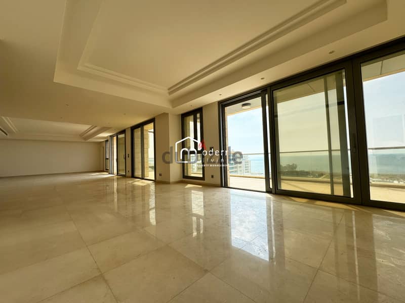 Sea view Apartment with Rooftop for Sale in Waterfront, Dbayeh 2