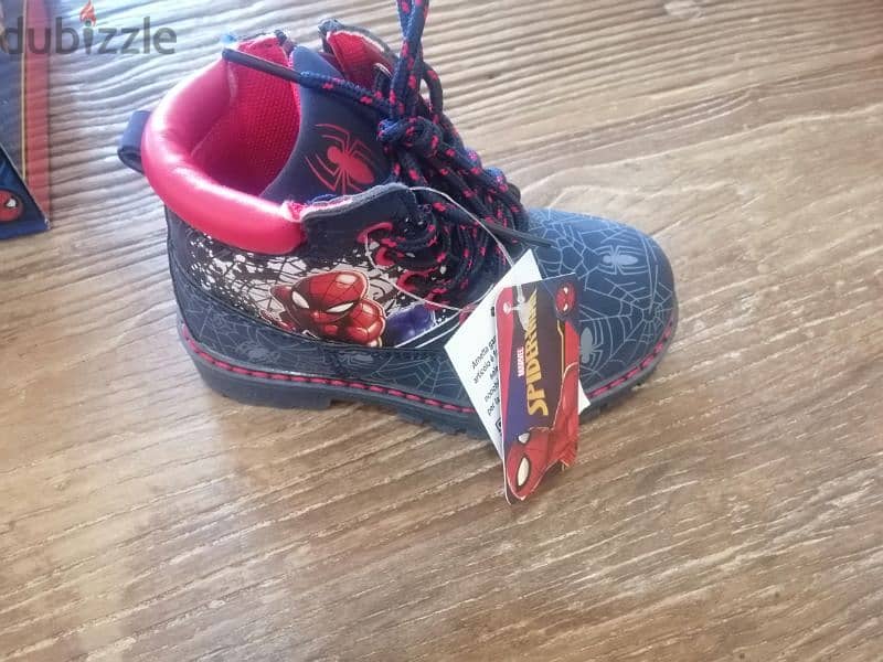 Spiderman boots for baby boy 3