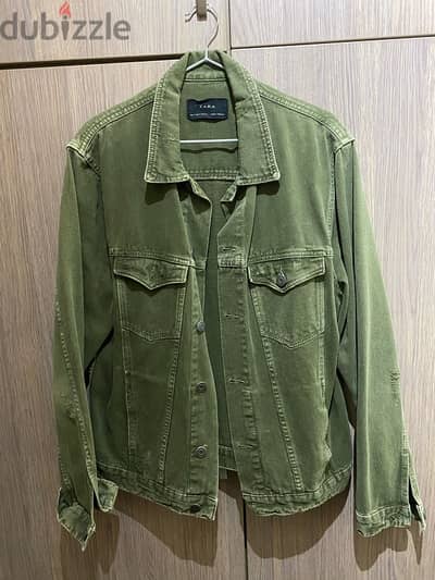 Zara denim jacket size Medium