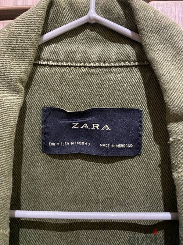 Zara denim jacket size Medium 1