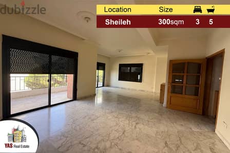 Sheileh 300m2 | Prime Location | High End | Flat | Quiet Street | AC |