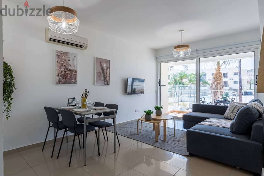 Cyprus oroklini one bedroom apartment in a central location 0078 5