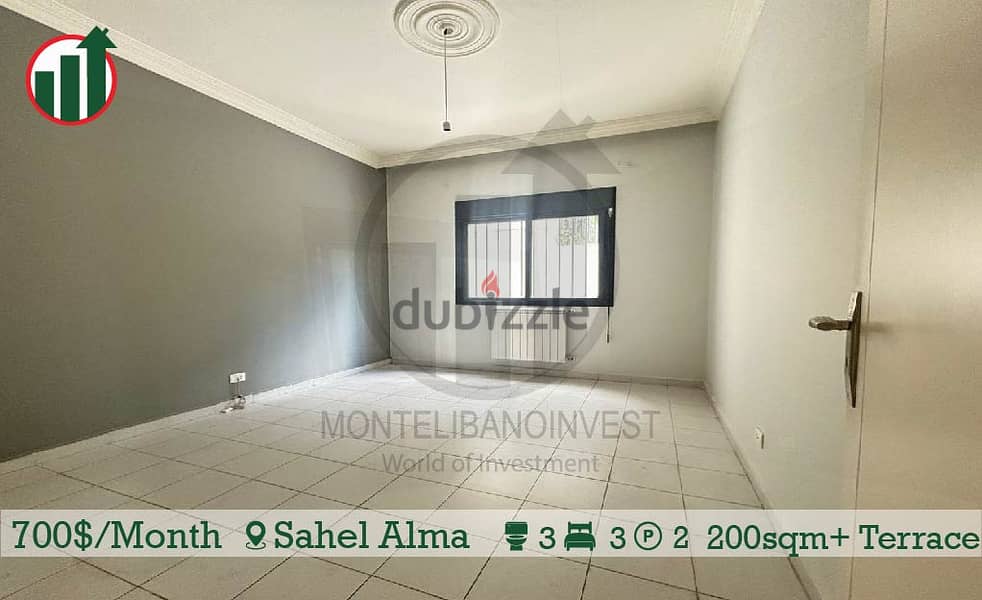 Open sea view Apartment for rent in sahel Alma!! 3