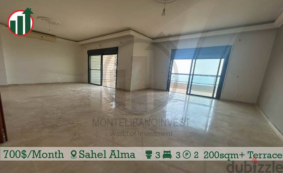 Open sea view Apartment for rent in sahel Alma!! 9