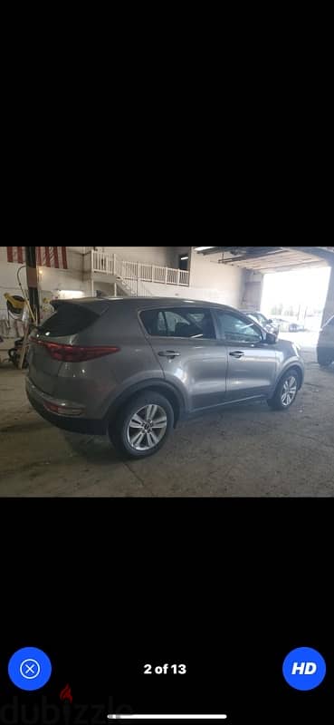 Kia Sportage 2017 AWD, full options, مجمرك خالص  81/882165 2