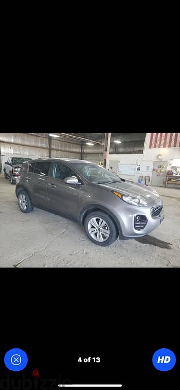 Kia Sportage 2017 AWD, full options, مجمرك خالص  81/882165 3