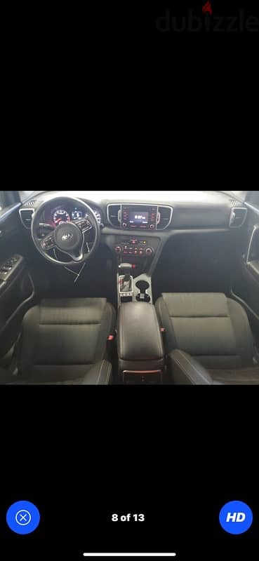 Kia Sportage 2017 AWD, full options, مجمرك خالص  81/882165 7