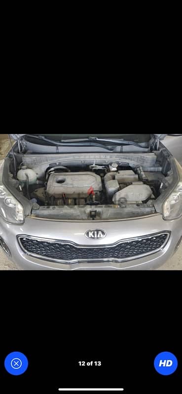 Kia Sportage 2017 AWD, full options, مجمرك خالص  81/882165 8