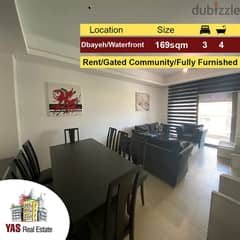 Dbayeh / Waterfront 169m2 | Luxurious | Furnished | Prime Location |MJ 0