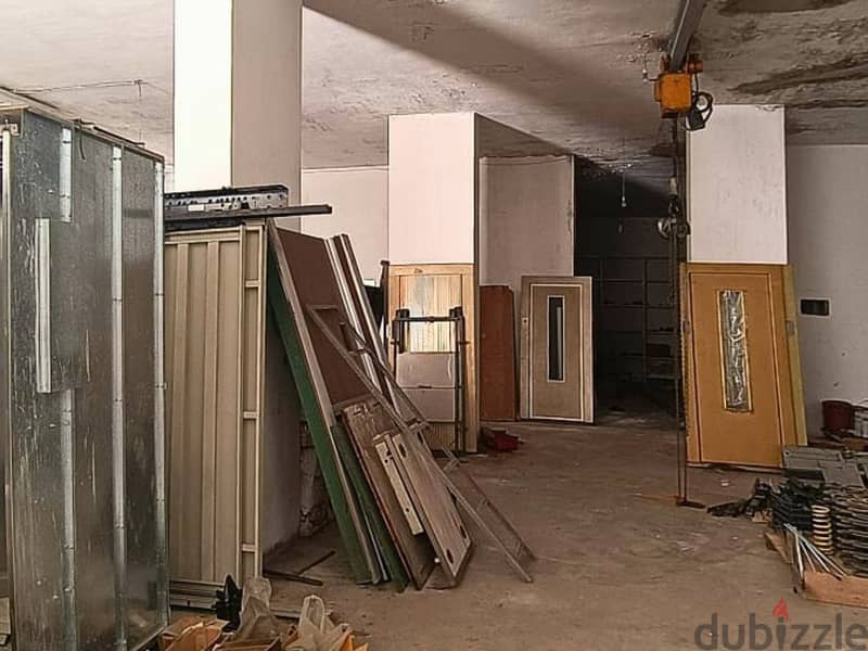 L16328 - Warehouse With High Ceiling For Rent in Zouk Mikael 2