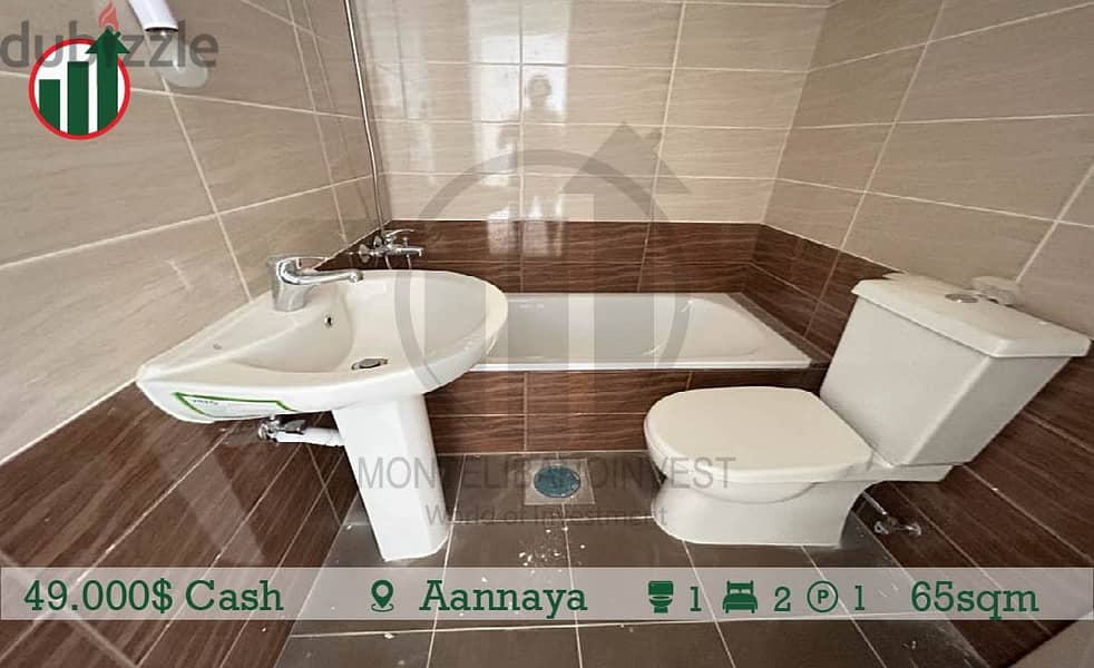 Apartment for sale in Aannaya for only 49,000$!! 3