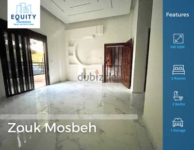 80 SQM Apartment With 60 SQM Terrace For Sale In Zouk Mosbeh #RK108225