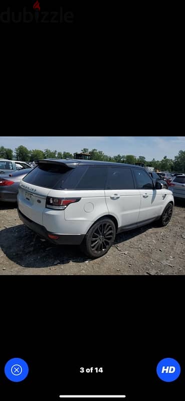 Range Rover Sport 2016 HSE, مجمرك خالص 81/882165 1