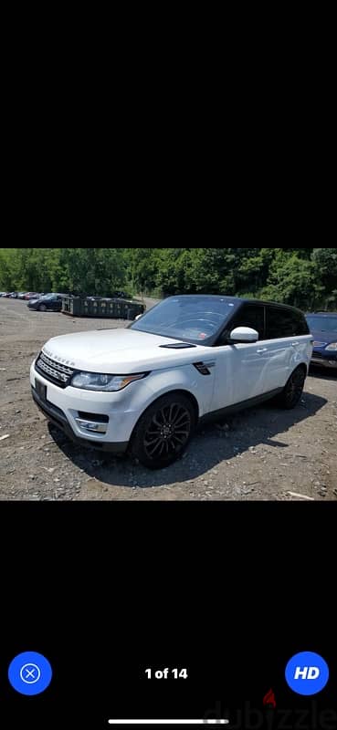 Range Rover Sport 2016 HSE, مجمرك خالص 81/882165 2