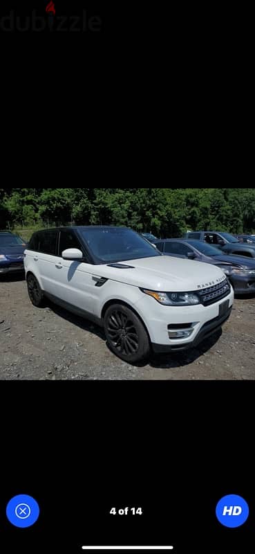 Range Rover Sport 2016 HSE, مجمرك خالص 81/882165 3