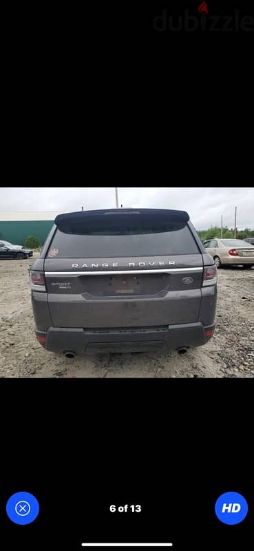 Range Rover Sport 2016 HSE, مجمرك خالص 81/882165 5