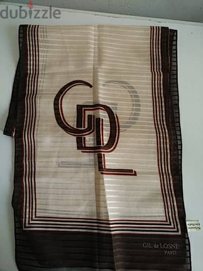 Vintage Gil de Losne scarf - Not Negotiable