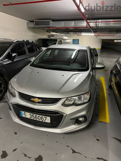 Chevrolet Aveo 2018 Hatchback (negotiable)