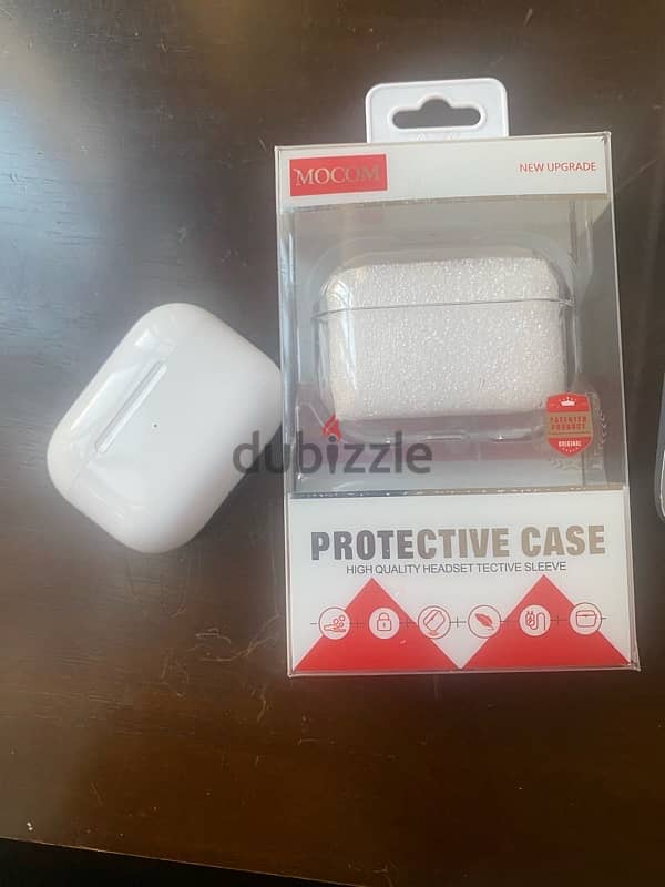 Mocom clear case for airpods pro 2 1